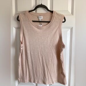 NWT, The Drop, xl, Women's Sleeveless Top in lt pink/blush